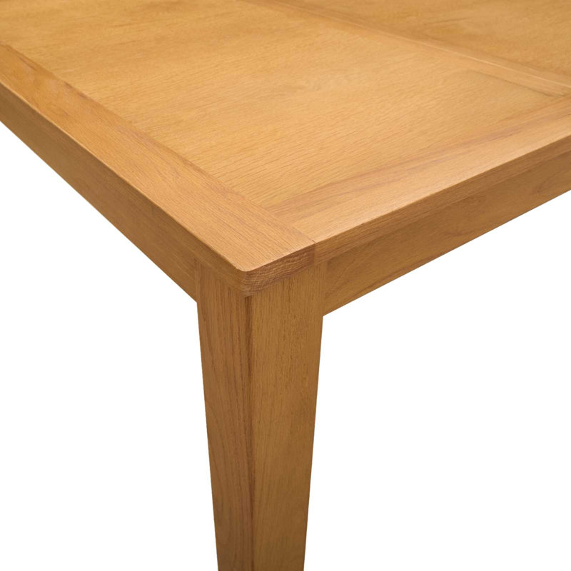 Solid Wood Base Dining Table, 75cm H x 90cm W x 90cm D