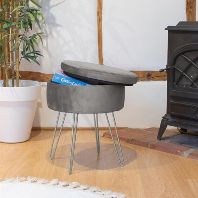 Metal Accent Stool