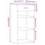 Alphanso 45cm Sideboard-1979505288-1959499318