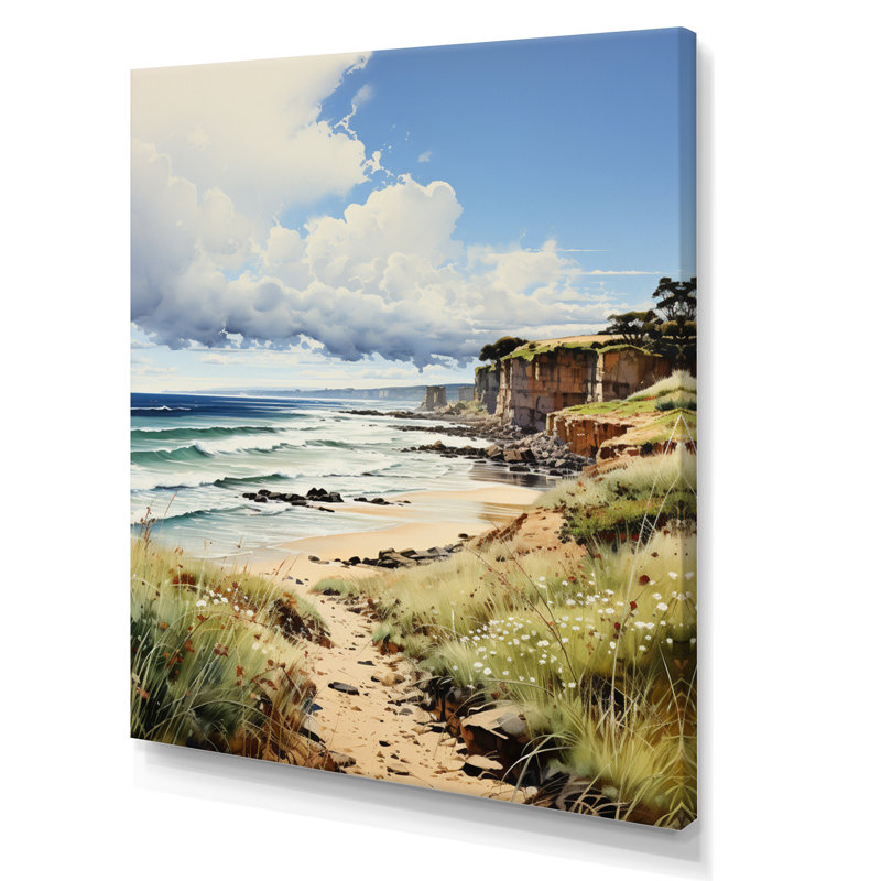 «England Coastal Serenityengland Landscape IV - Nautical & Beach», reproduction d'art sur toile, L 34 po x H 44 po