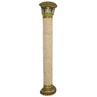 Sculpture murale colonne géante de Louxor