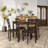 4 - Person Four Leg Dining Set-781713136