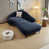 Chenille bleu foncé