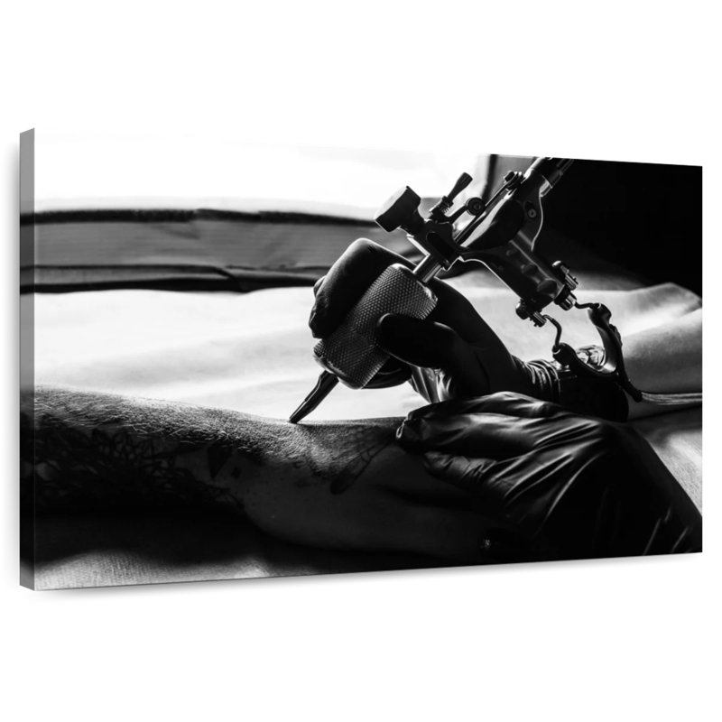 Senne Tattoo Artist, 32" H x 48" W