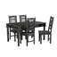 Table de salle à manger en bois de teck Aarohi-467406593-452786086