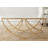 Oxendine Mirrored Glass Top End Table