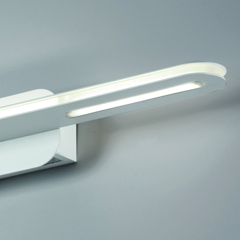 Tratto LED Armed Sconce, White