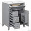 Meuble-lavabo 24 po avec lavabo, tablettes réglables-1354442712