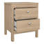 Reeni 43.8cm W Manufactured Wood Bedside Table