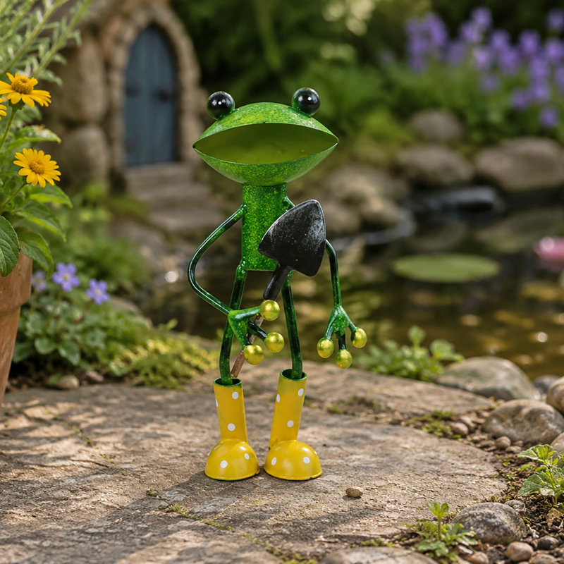 Tuckerman Animals Weather Resistant Metal Garden Statue