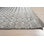 Gray Hand-Knotted Wool Fading Gridwork Geometric Modern Contemporary Carpet Rug