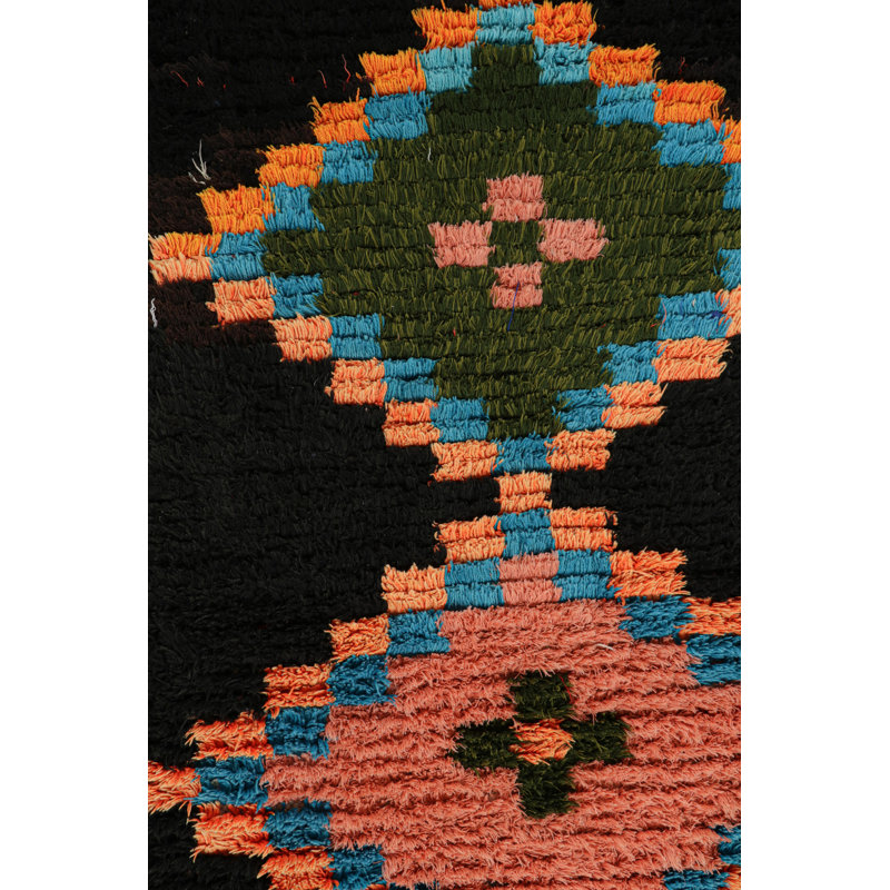 One-of-a-Kind 2'10”x8'8” Hand Knotted Area Rug