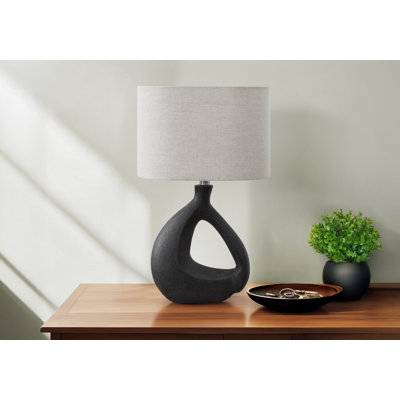 Lighting, 23"h, Table Lamp, Resin, Shade, Contemporary, Modern