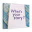 What Is Your Story - Wrapped Canvas Print-693824374