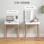Chanhassen Dressing Table Desk Flip-up Mirror 2 Drawers Bedroom Makeup White
