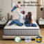 Mattress The Innerspring Hybrid Memory Foam Bed in a Box for Ultimate Support and Pressure Relief Mattress-1124836500-1113180843