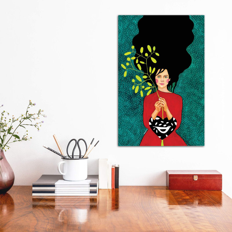 Exist by Hülya Özdemir - Wrapped Canvas Print, 30.48 cm H x 45.72 cm W