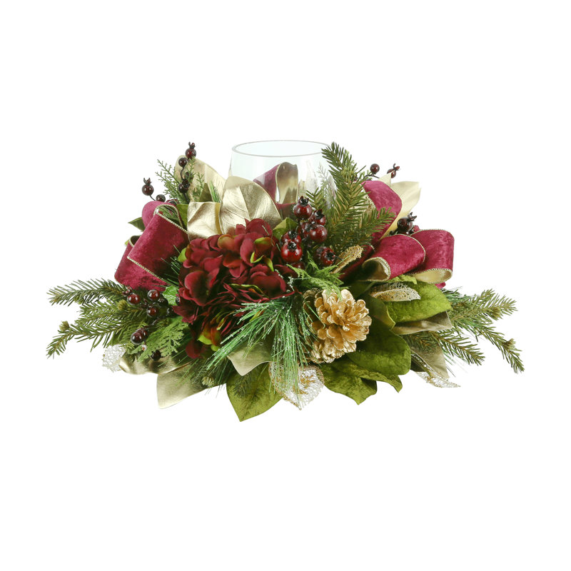 Polysilk Hydrangea Arrangement