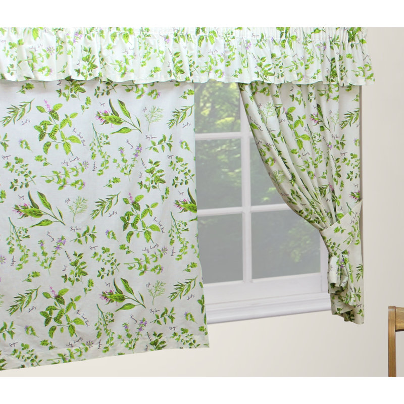 Herbs Curtains, Width 116 x Drop 137 cm