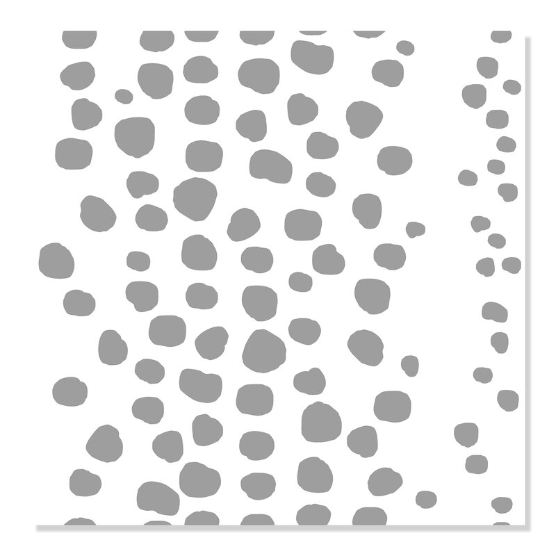 Ebern Designs Fahad Peel & Stick Polka Dots Panel 