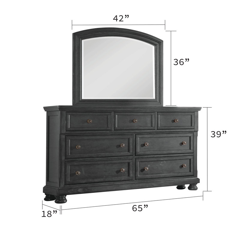 Commode 7 tiroirs Alamae