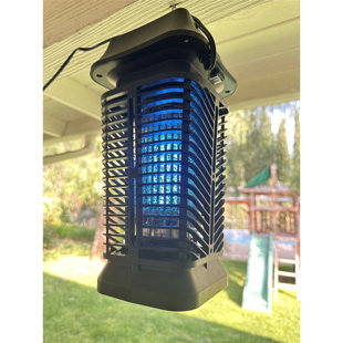 BLACK, DECKER Bug Zapper Electric Lantern With Insect FLIE Tray Brush Light  Bulb