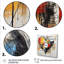 Pop Art Heart Abstract Collages - Art mural abstrait-1248465222-1248465225