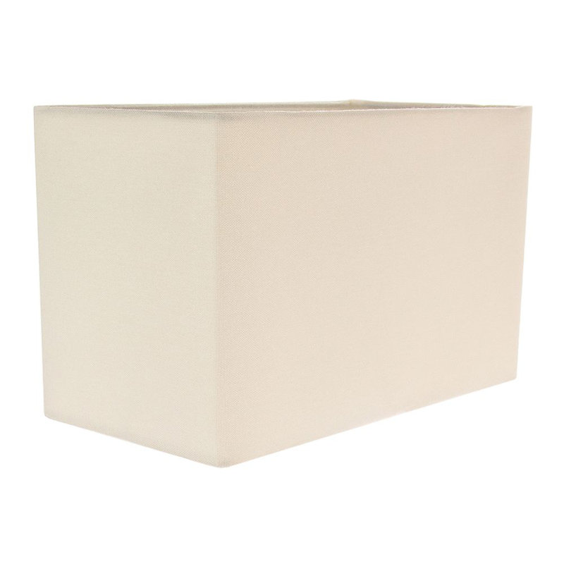 Contemporary and Stylish Linen Fabric Lamp Shade, Cream