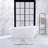 66.5'' x 29.7'' Freestanding Soaking Acrylic Bathtub