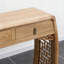 Console en bois d'orme massif avec tiroirs-1141831303-1141831296