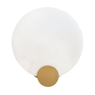 Single Light Dimmable Flush Mounted Sconce