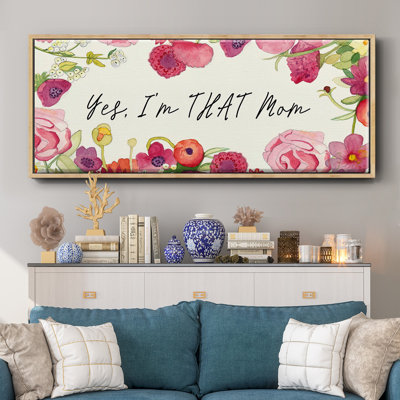 Toile encadrée, collection You Da Mom
