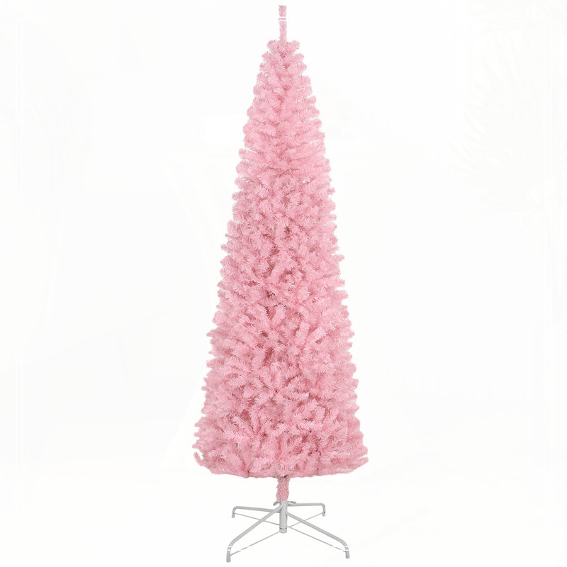 Sapin de Noël artificiel 8 'Tall, Rose