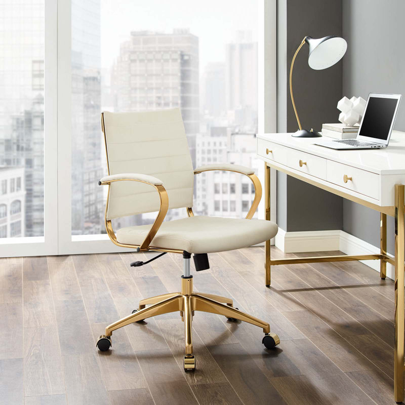 Chaise de bureau Jive, Ivoire