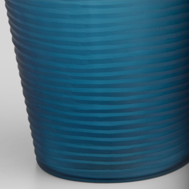 Manarola Handmade Glass Table Vase, 11.5" H x 8" W x 6" D