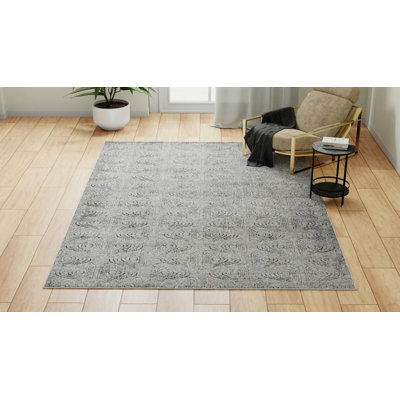 Tapis argenté N Peace