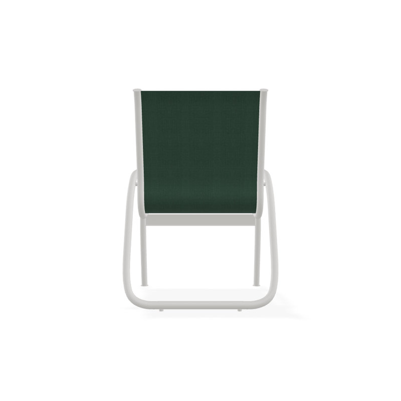 Fauteuil de patio Gardenella, Neige texturée, Vert forêt 22D Sunbrella® vert