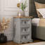Moresby 35cm W Solid Wood Bedside Table