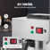 12 Cups Commercial Drip Coffee Maker with 3 Glass Carafes and 3 Warmers Office