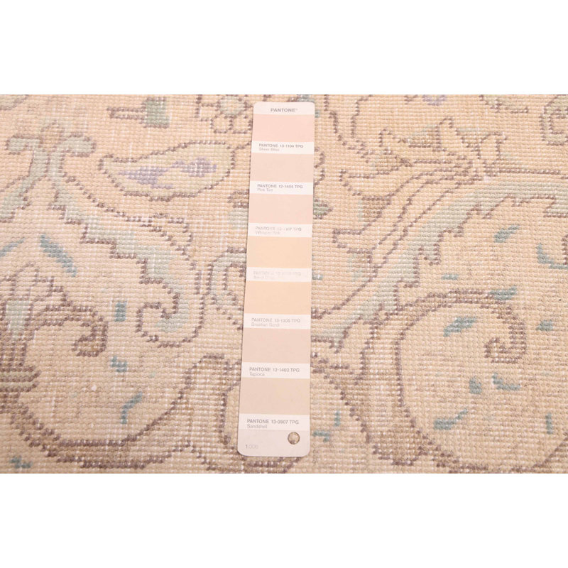 Tapis beige Antalya Vintage 6 pi 4 po x 9 pi 4 po
