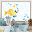 «Bathroom Mail and Livraison Art», reproduction d'art sur toile encadrée-67273545-67273549