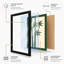 Bamboo Study Japandi - Framed Print-409306035-409306037