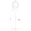 Roda LED Torchiere Floor Lamp-316853087