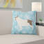 Coussin intérieur/extérieur en flocons d’hiver-32011341