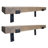 Emerald Lee 2 Piece Poplar Bracket Shelf-98512619-125960026