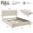 Huntsville 4-Drawer Velvet Upholstered Platform Bed-245840174-245840173