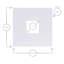 Bevelled Shadow Box Picture Frame with Mat-55856471-55959883