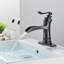 Single-handle Bathroom Faucet with Drain Assembly-87393881