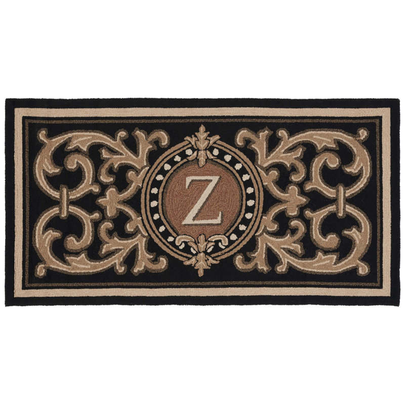 Analucia Personalizable Outdoor Doormat, 36" W x 72" L, Z