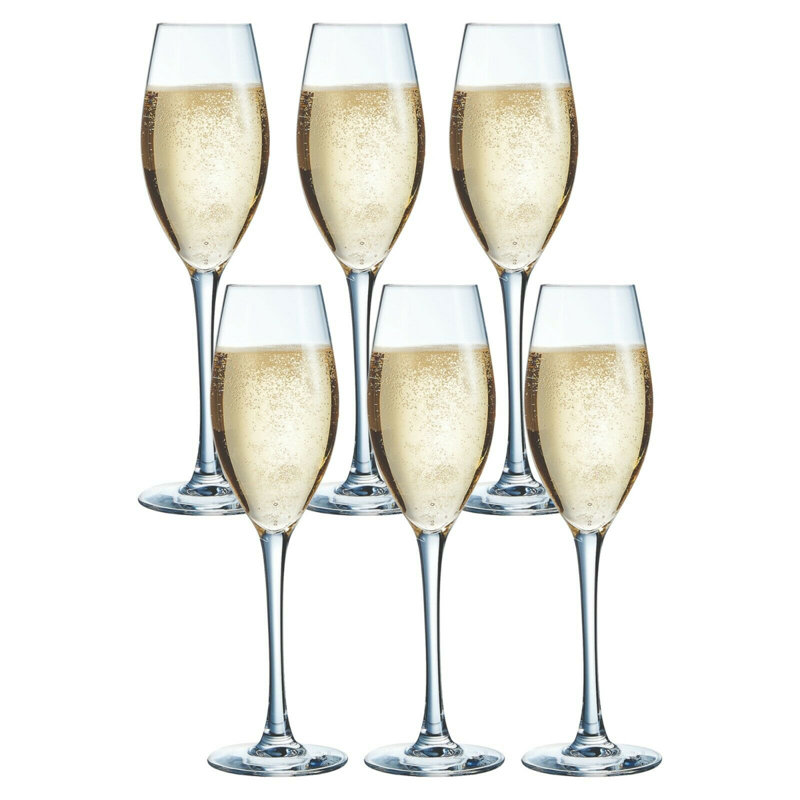 Shellharbour 240ml Crystal Flute Set